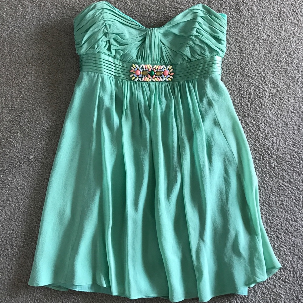 Mint Green cocktail dress